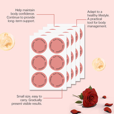 Body Shaping GLP-1 Patches Fat Burning Improve Stomach Belly Tighten Control Weigh Management Slimming Management Stickers Tools