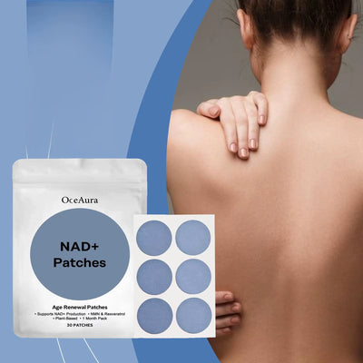 NAD+ Energy Boost Patches Enhance Focus & Cell Regeneration Immune Support Supplement for Vitality Rejuvenation Patches