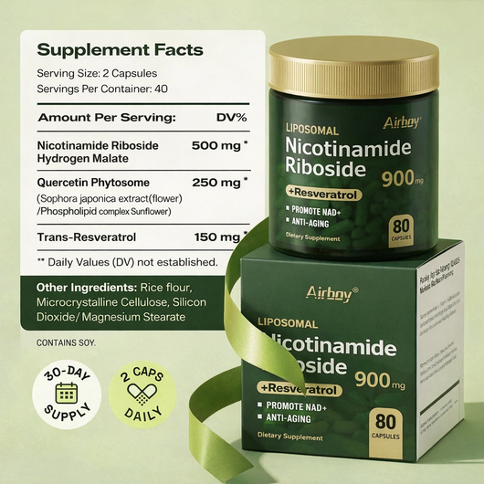 NAD+ Supplement for Longevity & Cellular Energy & Support