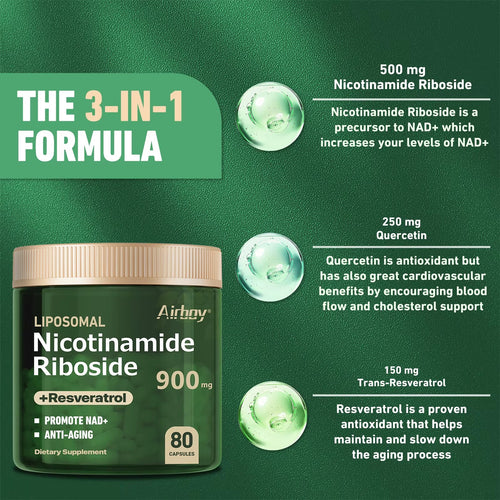 NAD+ Supplement for Longevity & Cellular Energy & Support